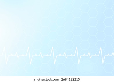 Gesundheitsdaten Visualisierung Hintergrund - Medizintechnik Textur Vektordesign