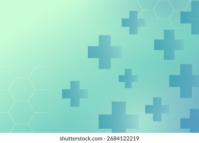 Fondo de visualización de datos de salud - Diseño de Vector de textura de Tecnología médica