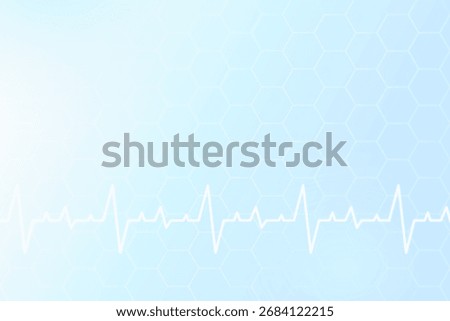 Health Data Visualization Background - Medical Technology Texture Vector Design