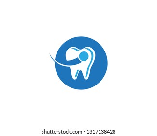 Health dental care logo template