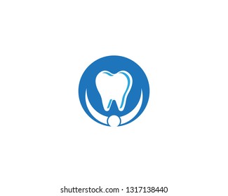 Health dental care logo template