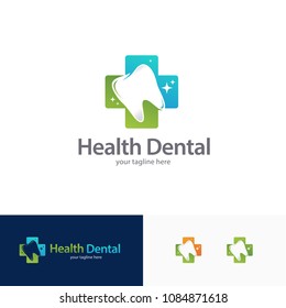 Health Dental Logo Vector