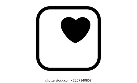 Health detector app file icon. Flat vector graphic.