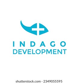 Health and development Logo Design with Icon
