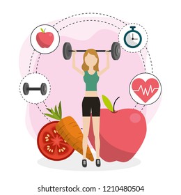 health fitness cartoon