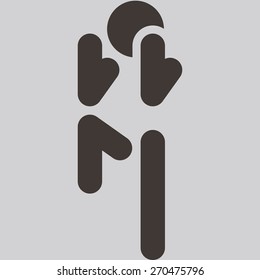 Health and Fitness icons set - aerobics icon optimized for size 32x32 pixels