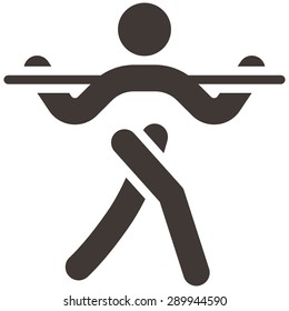Health and Fitness icons set - aerobics icon optimized for size 32x32 pixels
