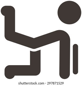 Health and Fitness icons set - aerobics icon optimized for size 32x32 pixels
