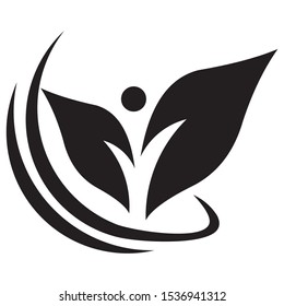 a health and fitness logo