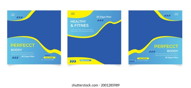 health and fitness story collection for social media post
