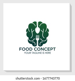 health food logo template design vector, restaurant, food concept logo vector