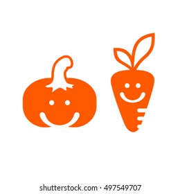 Health Food products vector logo design template.