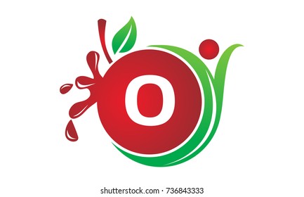 Health Fruit Juice Initial O