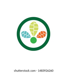HEALTH GREEN LEAF LOGO vector