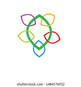 HEALTH GREEN LEAF LOGO vector