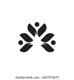 Health group logo template vector icon design