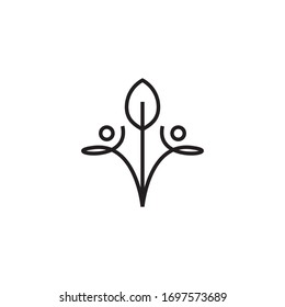 Diseño de icono vectorial de plantilla de logotipo de grupo de mantenimiento