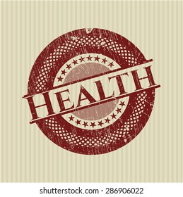 Health grunge seal