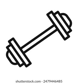 Health Gym Icon Perfect for Fitness and Exercise Facilities