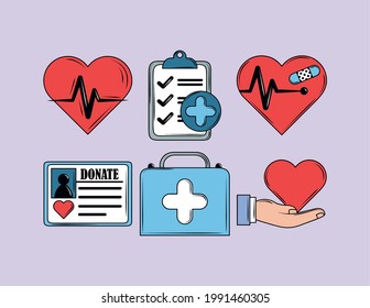 health heartbeat emergency kit donor id