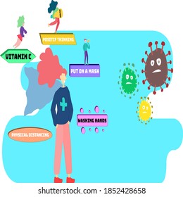 a health hero who is fighting the covid 19 