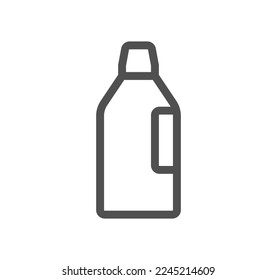 Health and hygiene related icon outline and linear vector.