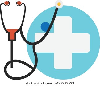 Health icon png , Flat icon.