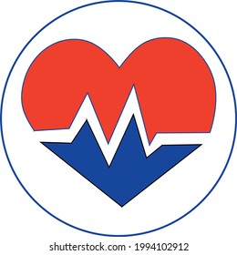 Health icon. This vector can decorate your presentation or website.