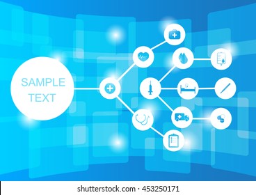 Health icon vector