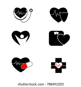 Health icon vector