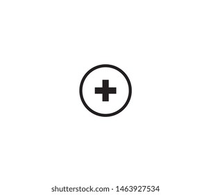 health icon vector design element logo template