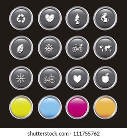 health icons over black background. vector illustration