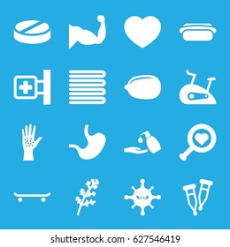 Health icons set.  