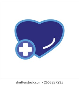 Health Icons. Simple colored Vector Illustration