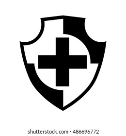 Health insurance icon illustration isolated vector sign symbol