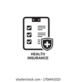 Health Insurance Icon Medical Icon Vector Stock Vector (Royalty Free ...