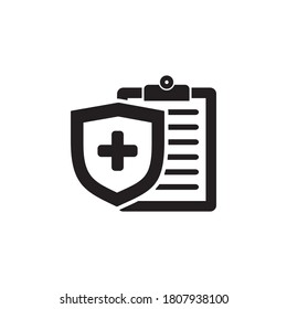 Health Insurance Icon, Medical Icon Vector