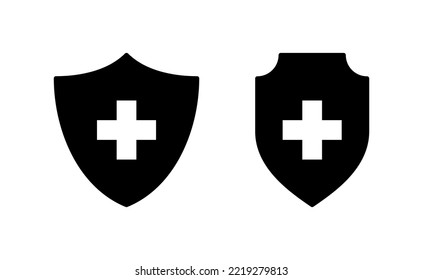 Health insurance icon vector for web and mobile app. Insurance document sign and symbol