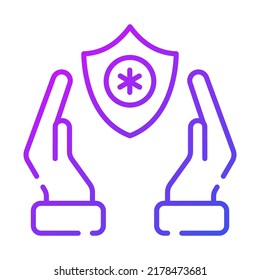 health insurance Modern concepts design, vector illustration