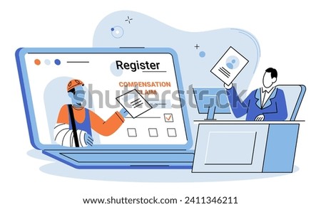 Health insurance vector illustration. Accident assurance is safety belt ensuring smooth ride through lifes unpredictable road Health insurance is safety blanket warming you in chill medical