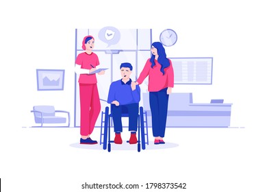 Health Insurance Vector Illustration concept svg