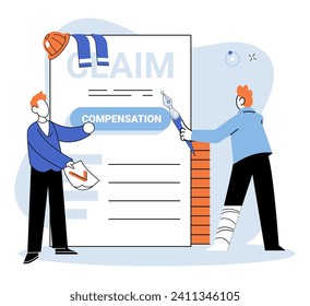 Health insurance vector illustration. Finance is heartbeat healthcare, and insurance is rhythm safety Health care is sanctuary, and insurance is guardian angel standing at its gates