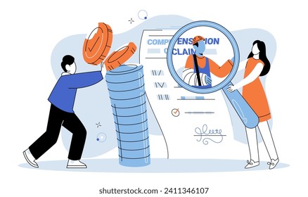 Health insurance vector illustration. Financial support is bridge, and information is path to secure health journey Accident assurance is safety belt ensuring smooth ride through lifes unpredictable