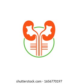 Health Kidney Logo Design Inspiration Template vector