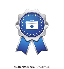Health Kit blue Vector Icon Design