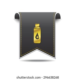 Health Kit golden Vector Icon Design