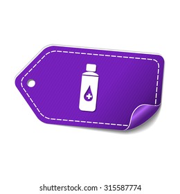 Health Kit Violet Vector Icon Design