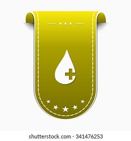 Health Kit Yellow Vector Icon Design