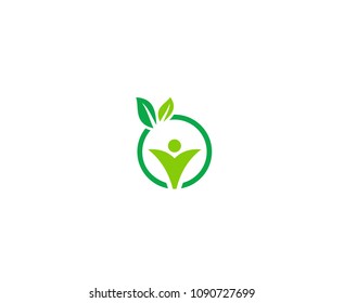 Health Leaf Logo Stock Vector (Royalty Free) 1090727699 | Shutterstock