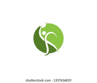 Health life logo template